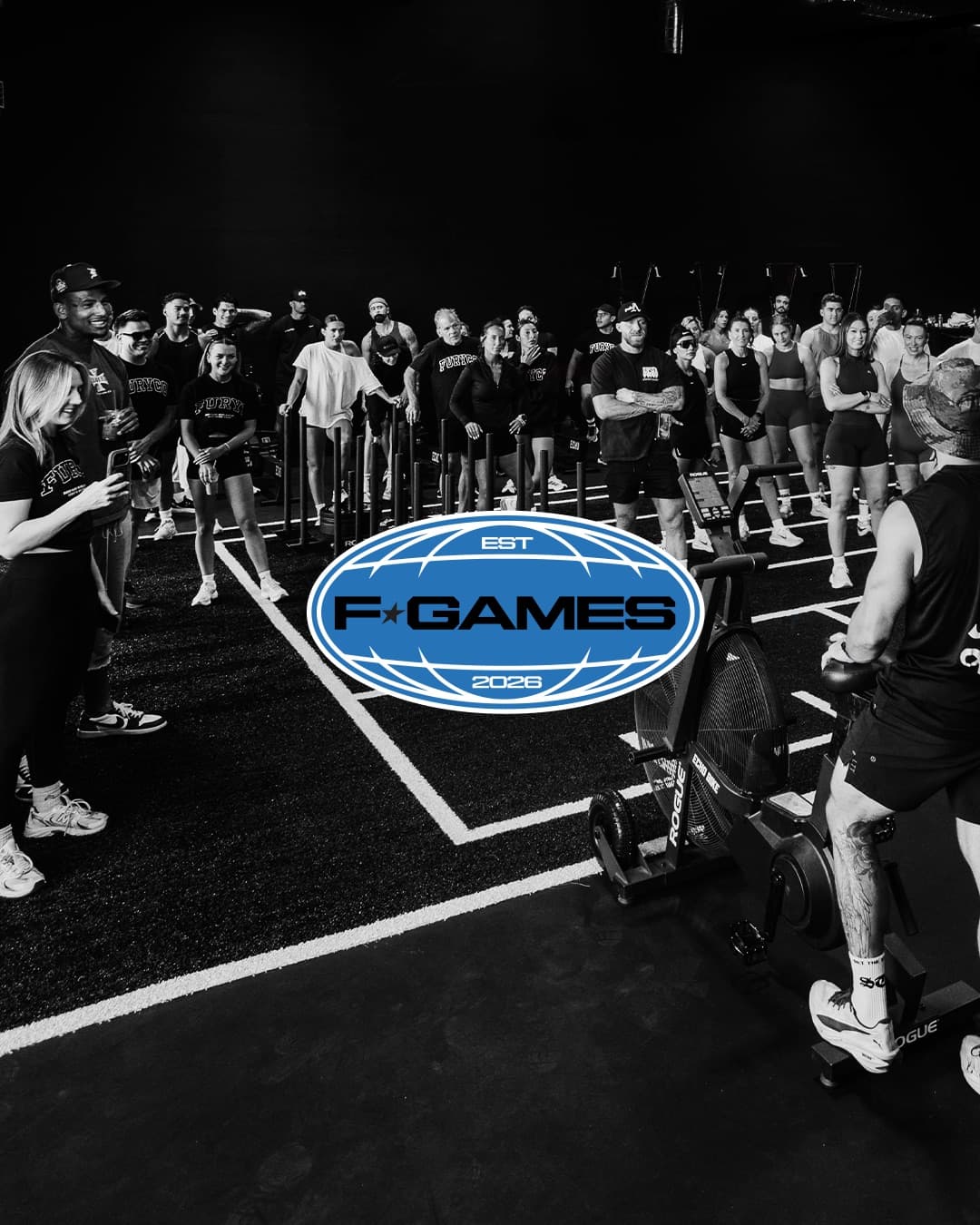 Athlete competing at the Fit Games